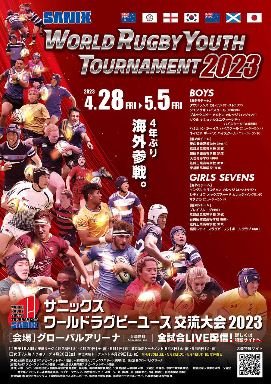 SANIX WORLD RUGBY YOUTH TOURNAMENT 2023
